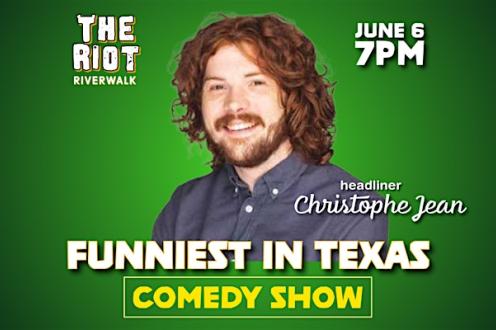 Funniest in Texas Comedy Show at Riot Riverwalk Comedy Club